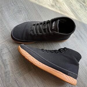 NOBULL Black and Brown High-Top Sneakers